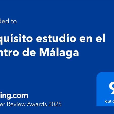 Exquisito Estudio En El Centro De Málaga Exteriör bild